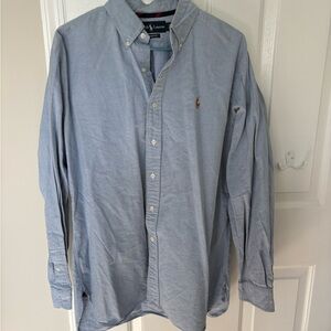 Ralph Lauren Men's Light Blue Casual Shirt